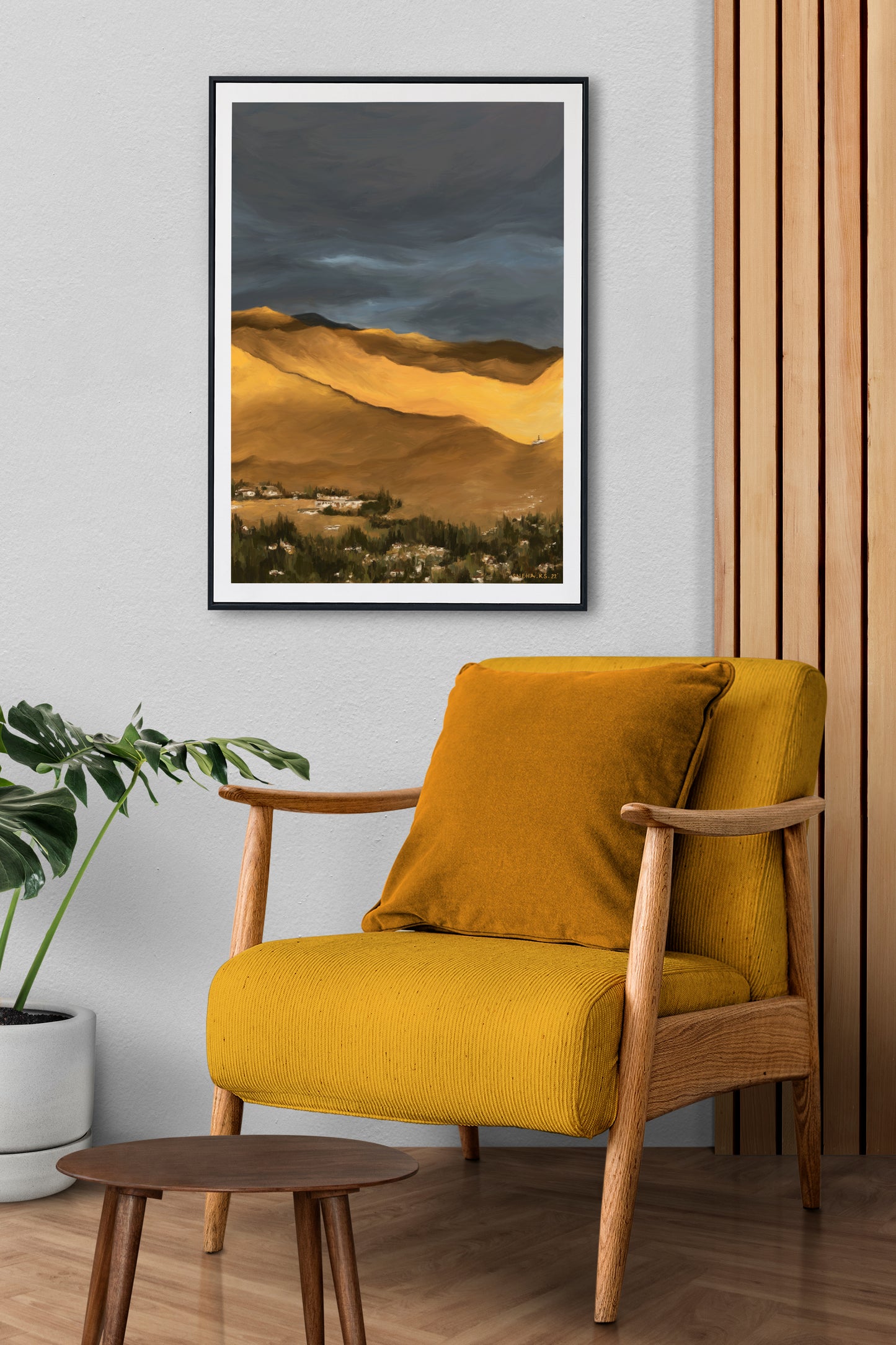 Leh Sunset - Sneha Kishore singh (Original Artwork Reprint)