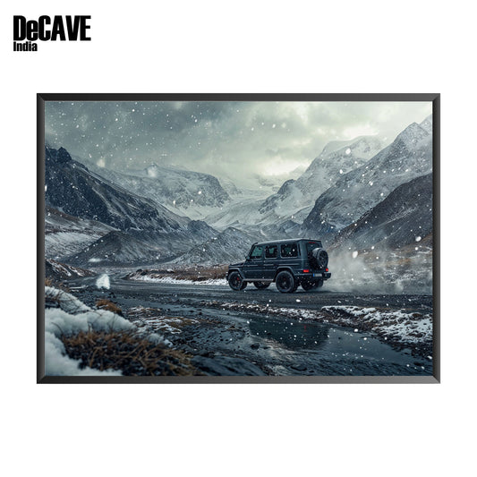 Roaming the Wilderness: G-Wagon Adventure Painting