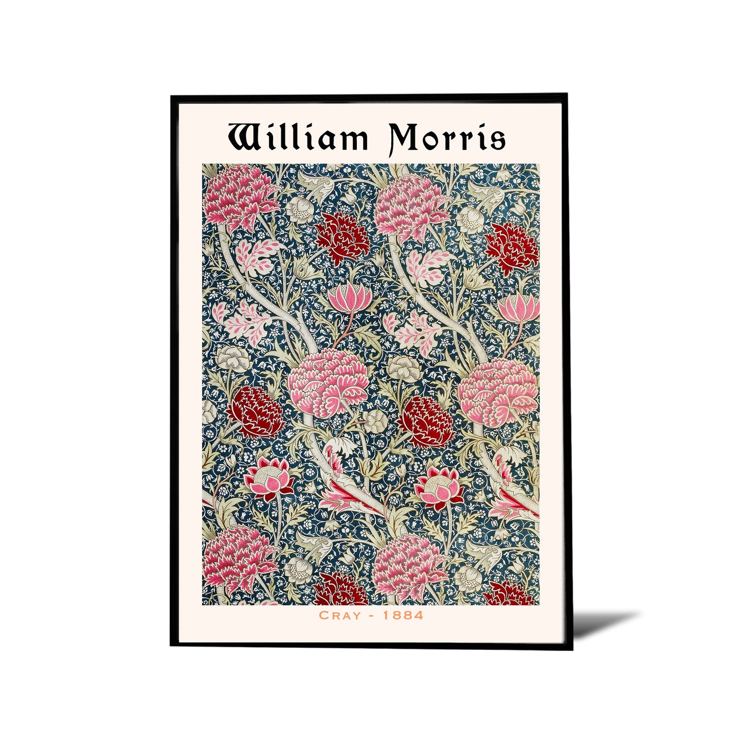 William Morris (Set Of 3) - CRAY (1884), CHRYSANTHEMUM (1877), FRUIT PATTERN (1862)