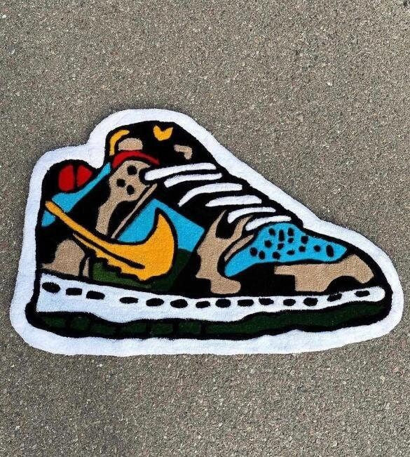 Nike Chunky Dunky Hand-Tufted Rug