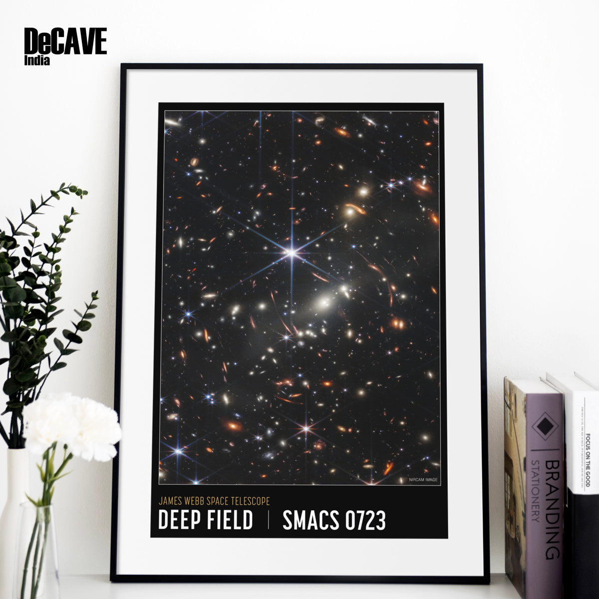 James Webb Space Telescope Deep Field Framed Artwork: SMACS0732