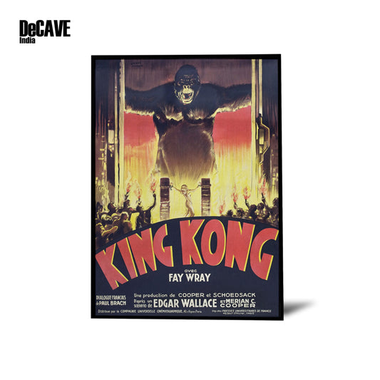 Monstrous Majesty: King Kong Framed Print