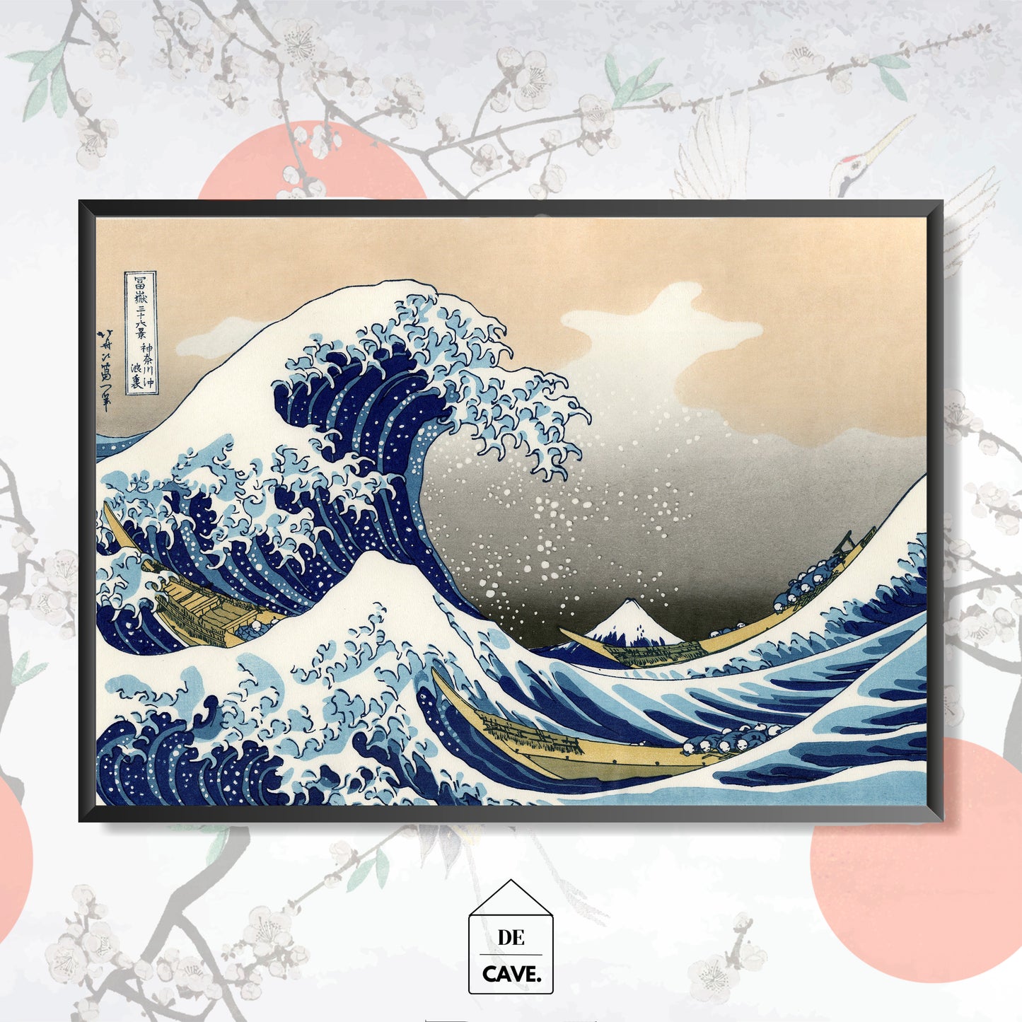 The Great Wave off Kanagawa by Hokusai