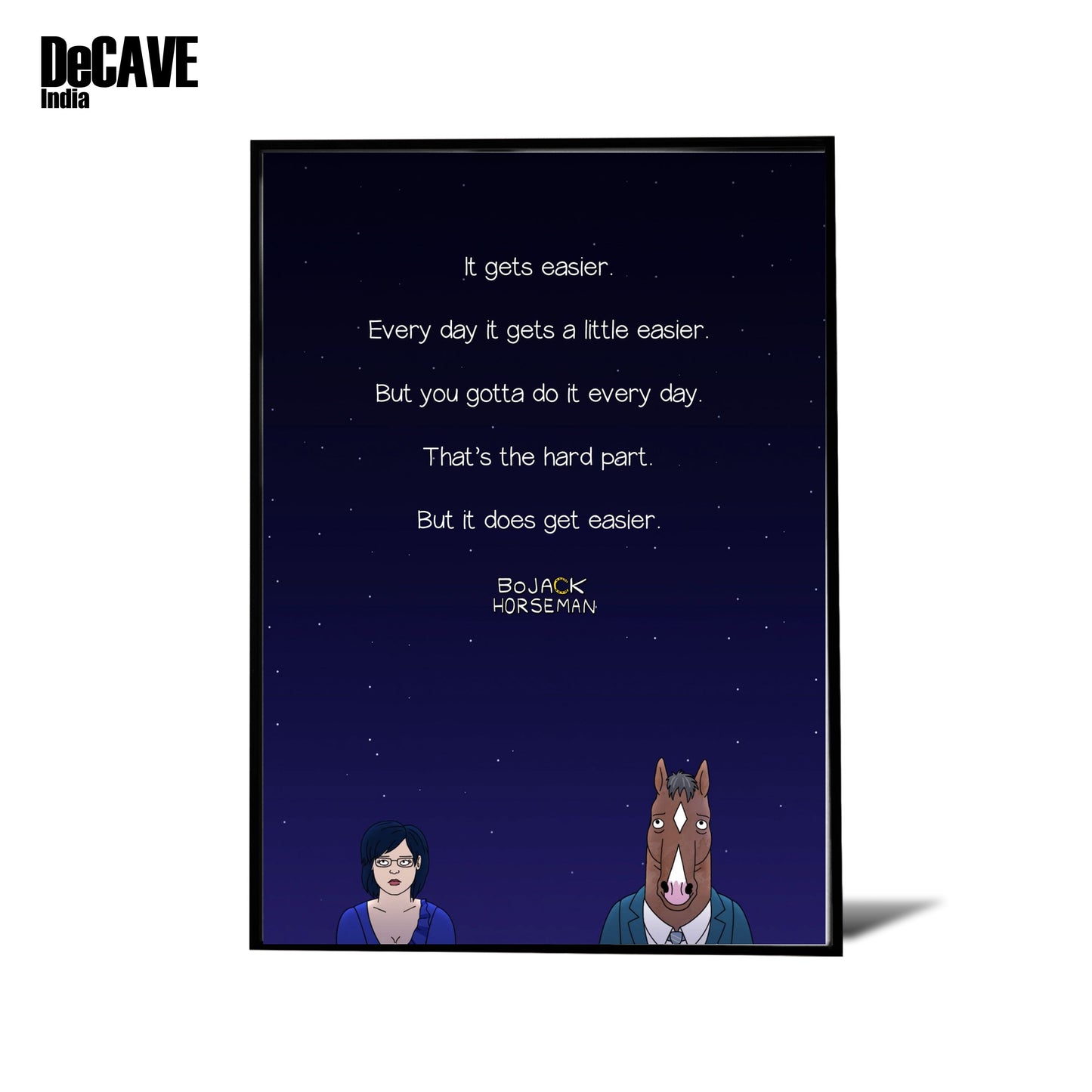 "BoJack & Diane: Life's Gets Easier" - Netflix Poster