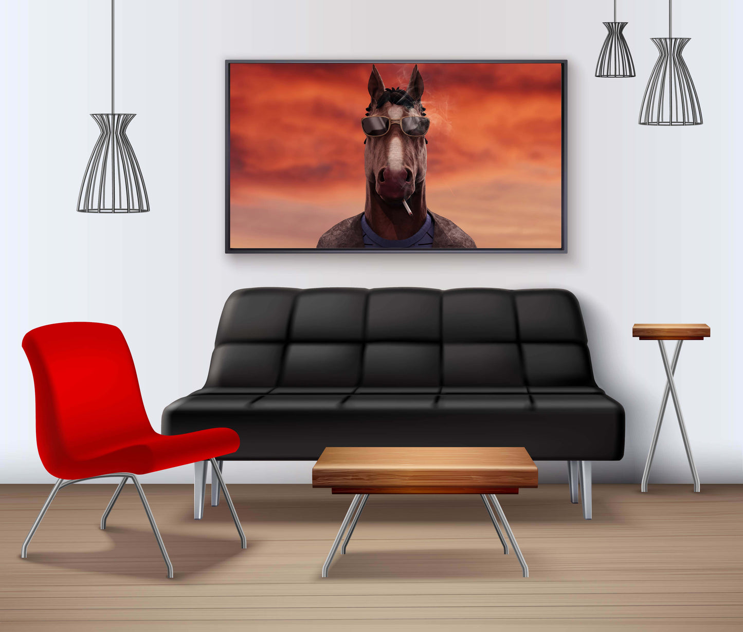 "BoJack Horseman: Portrait of a Troubled Soul" - Netflix Poster