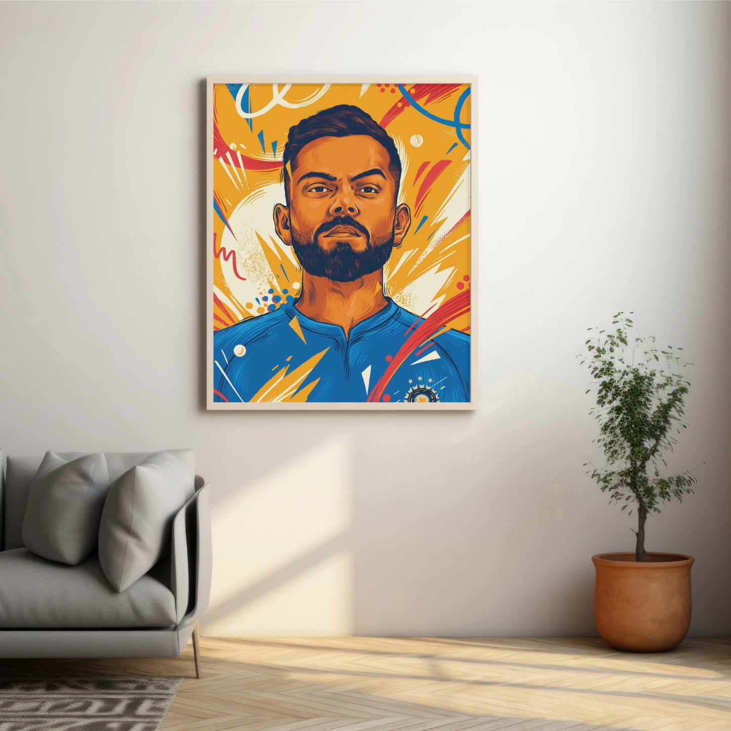 Virat Kohli - Pop Art Frame