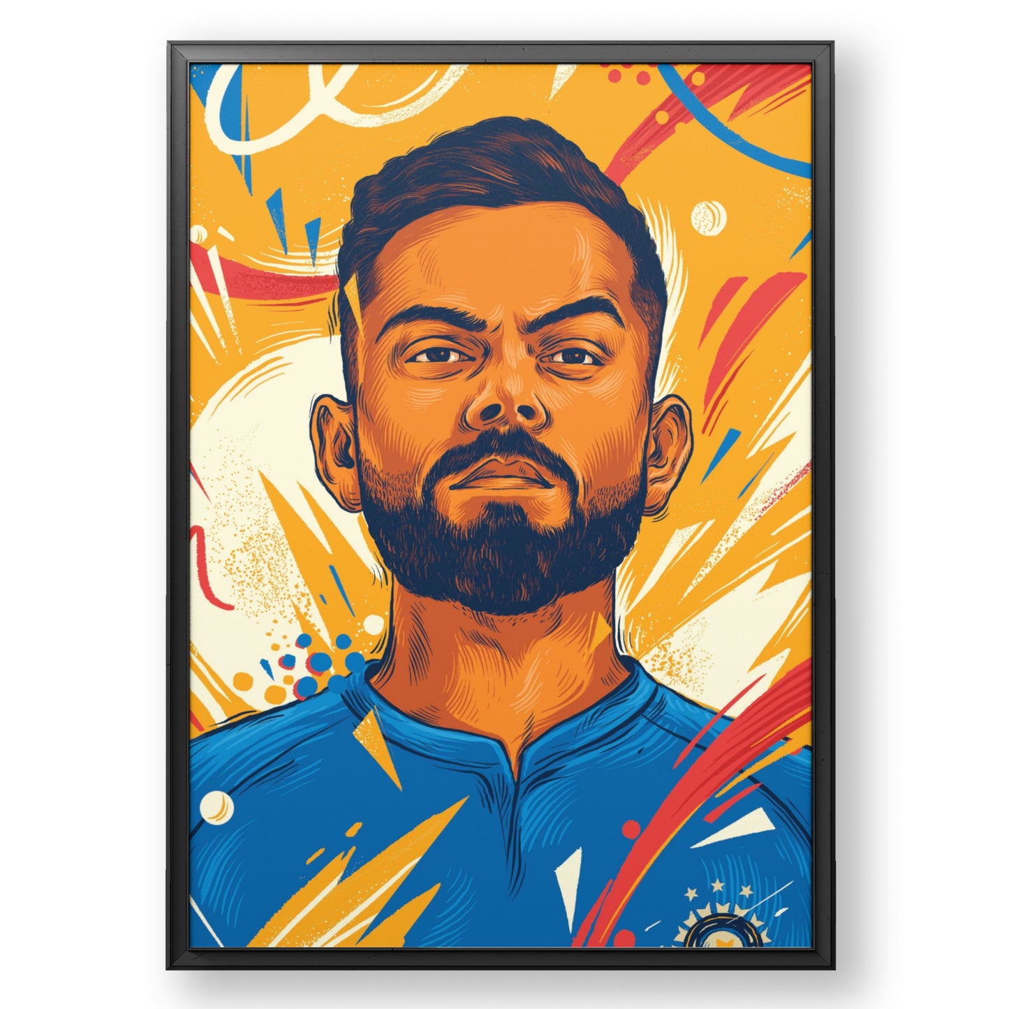 Virat Kohli - Pop Art Frame