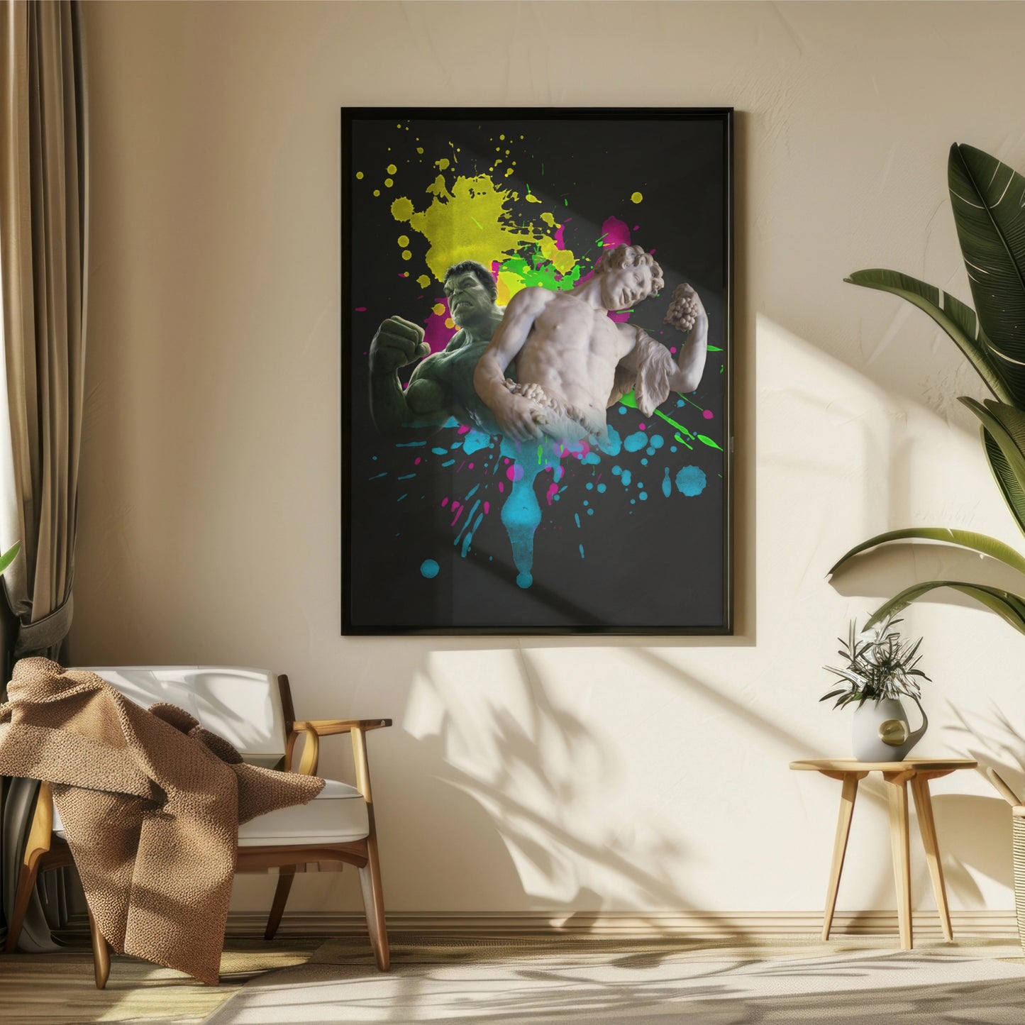 Hulk X Bacchus Painting: A Fusion of Power and Celebration