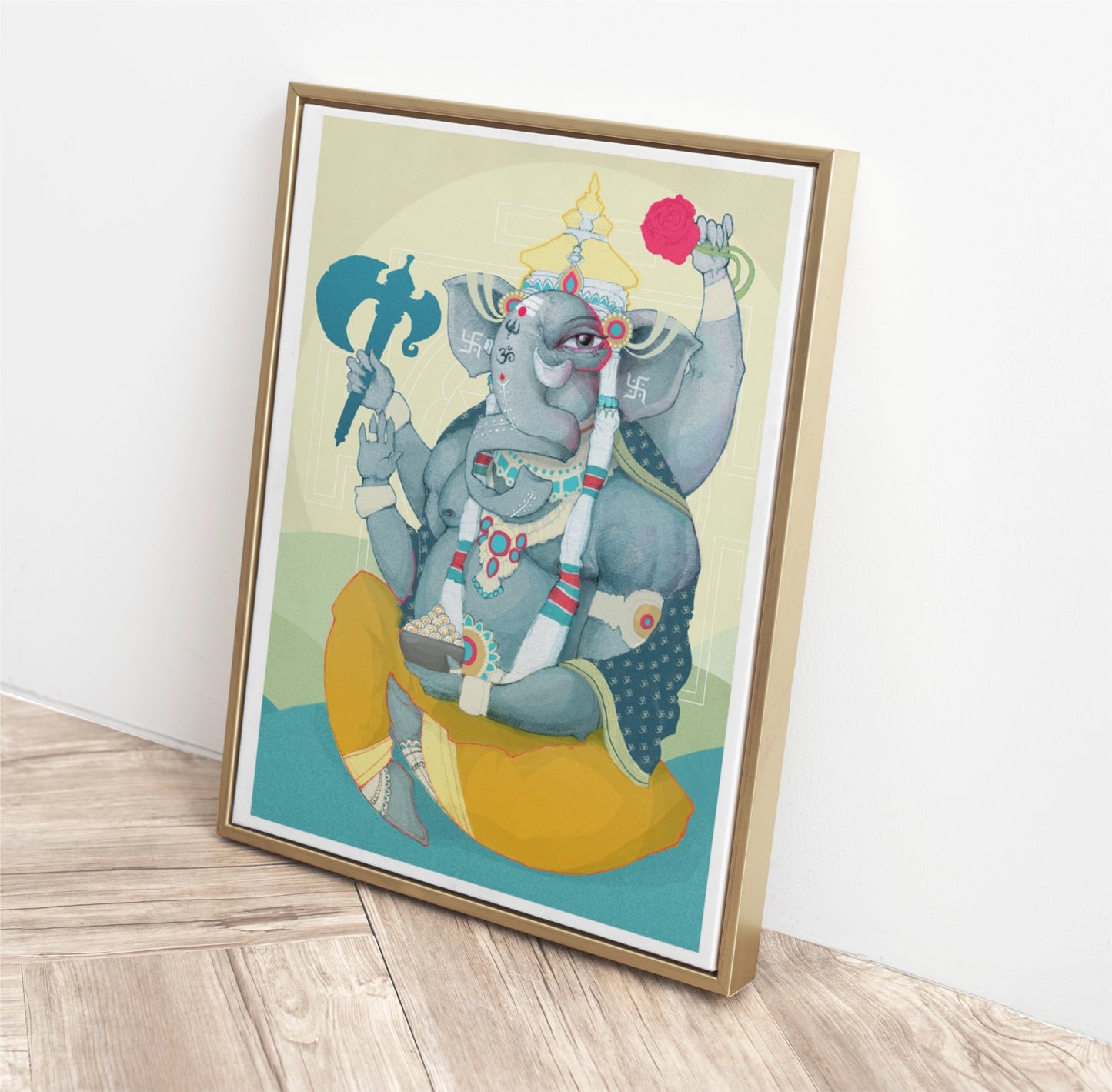 Modern Abstract Ganesh Ji