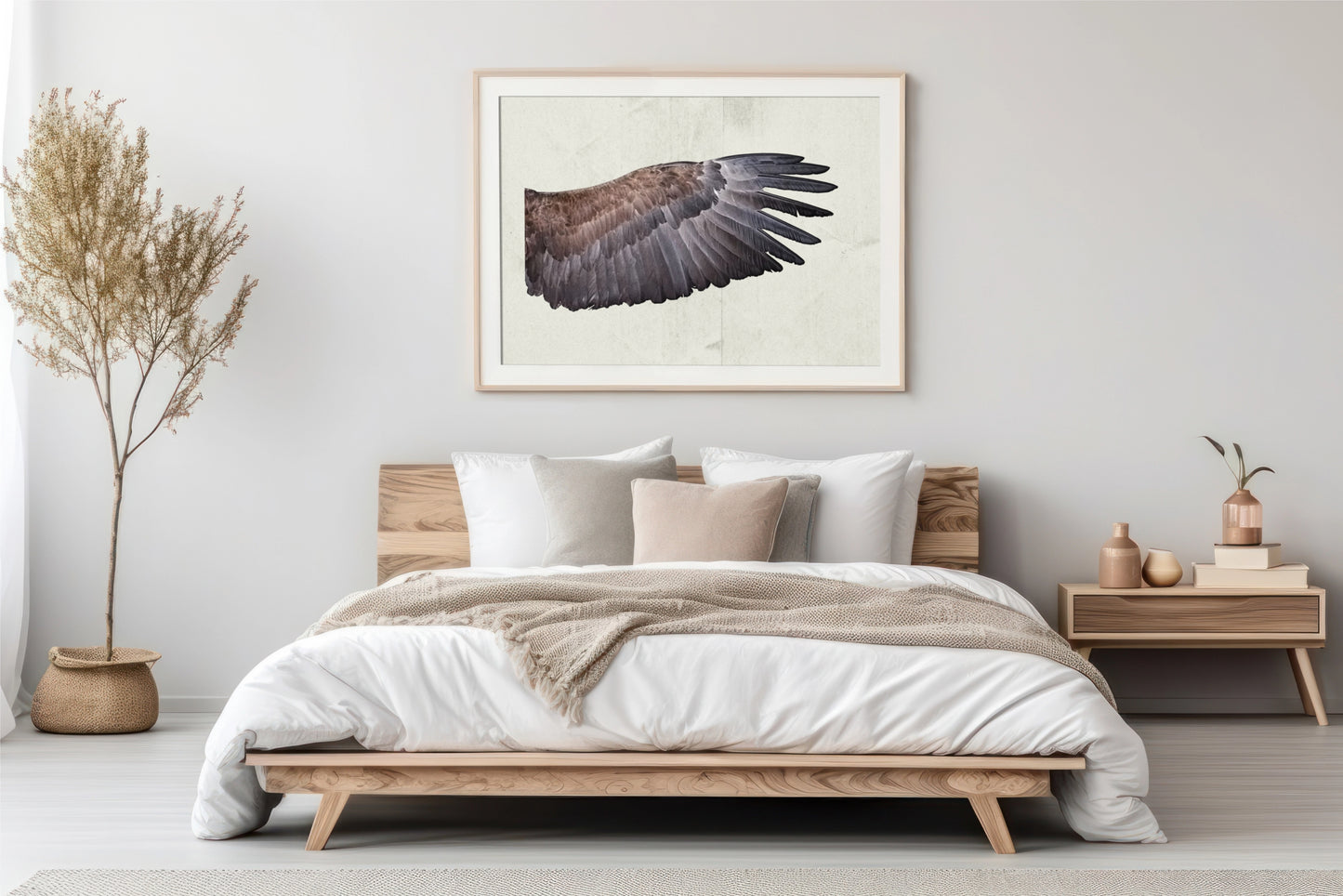 Falcon Wing Bedroom Art Painting