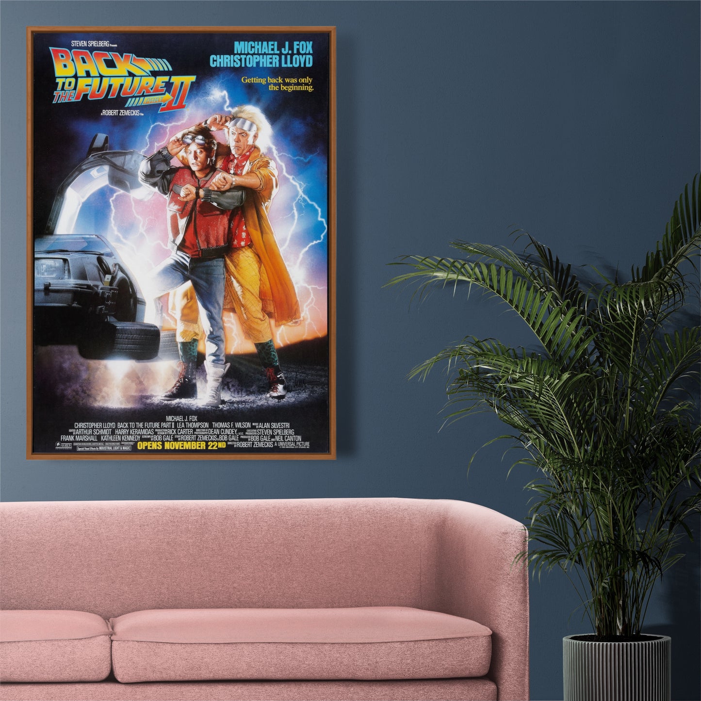 Back to the Future Part II: Vintage Movie Poster