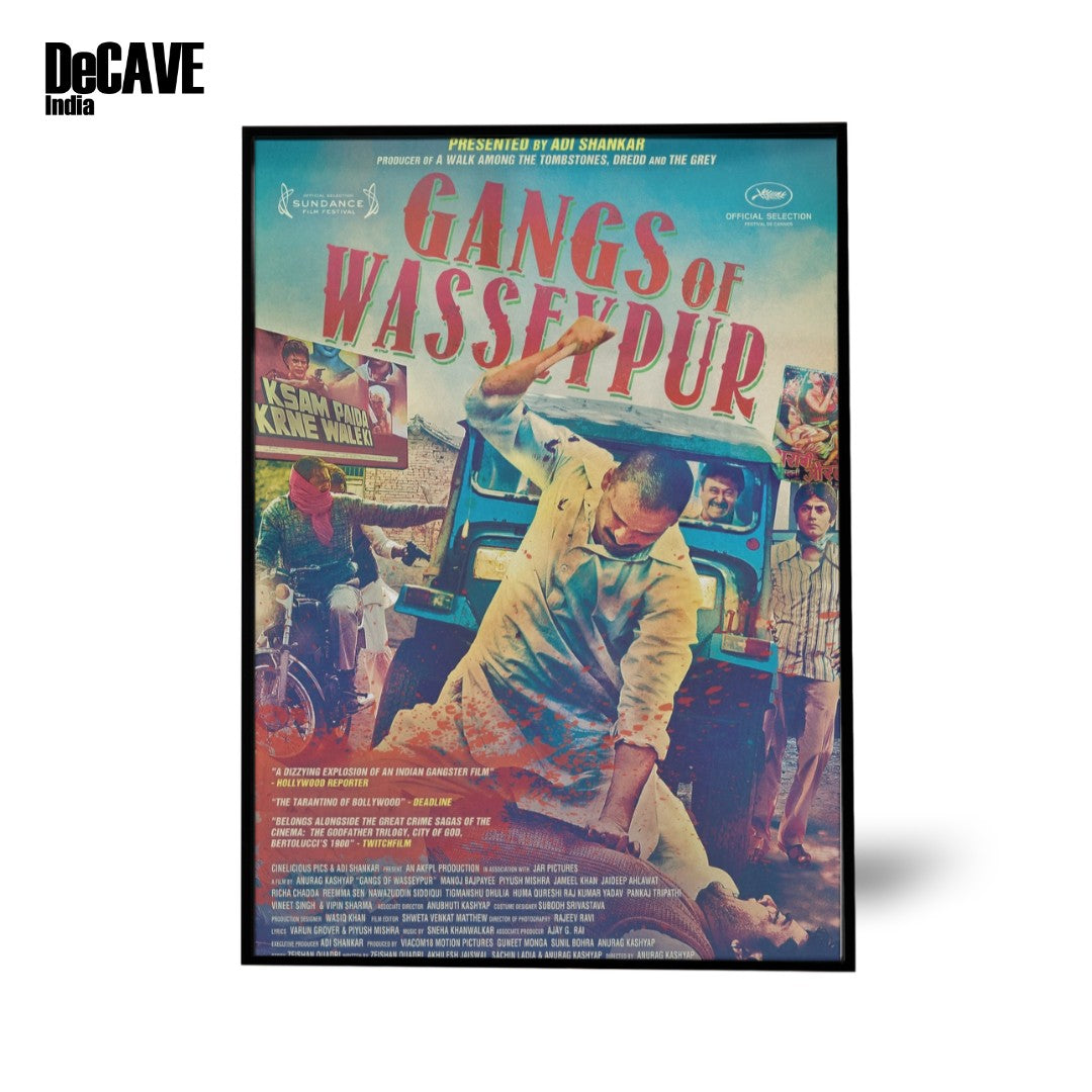 GANGS OF WASSEYPUR - Iconic Bollywood Movie Poster