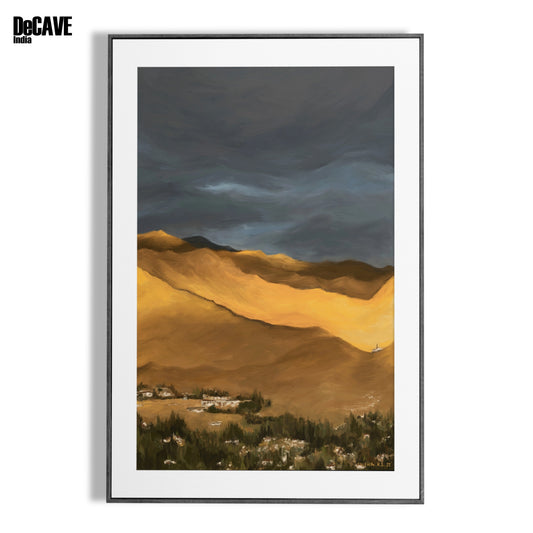 Leh Sunset - Sneha Kishore singh (Original Artwork Reprint)