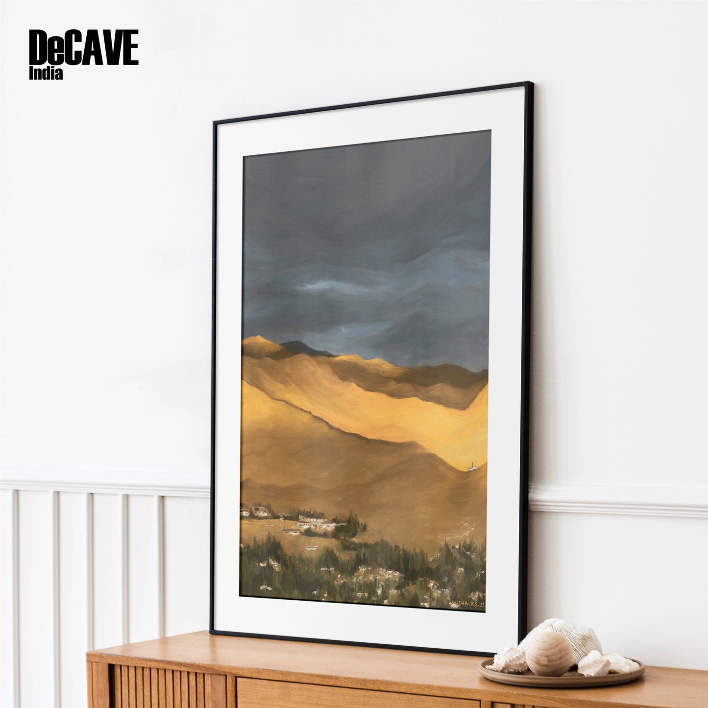 Leh Sunset - Sneha Kishore singh (Original Artwork Reprint)