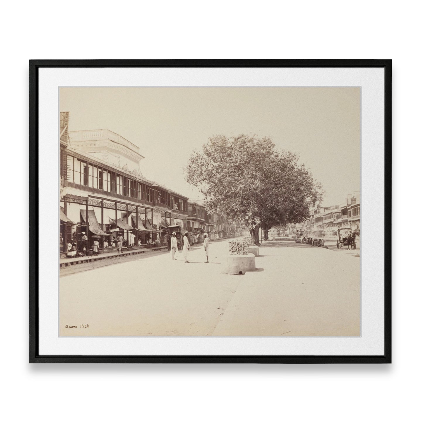 Bourne and Shepherd - Chandni chowk, The main street (Circa 1860's)