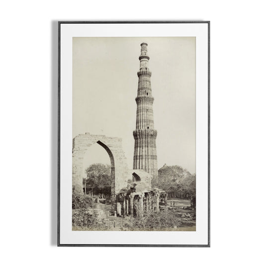 qutub minar old image