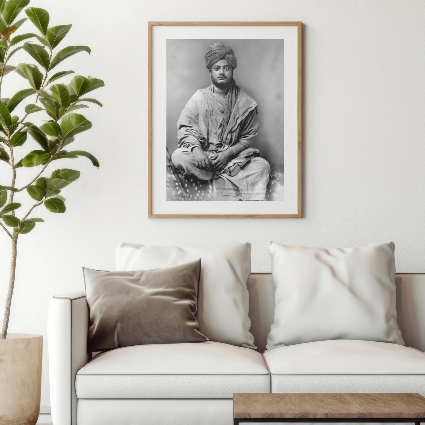 Swami Vivekananda - Wandering Monk 1888 (First picture)