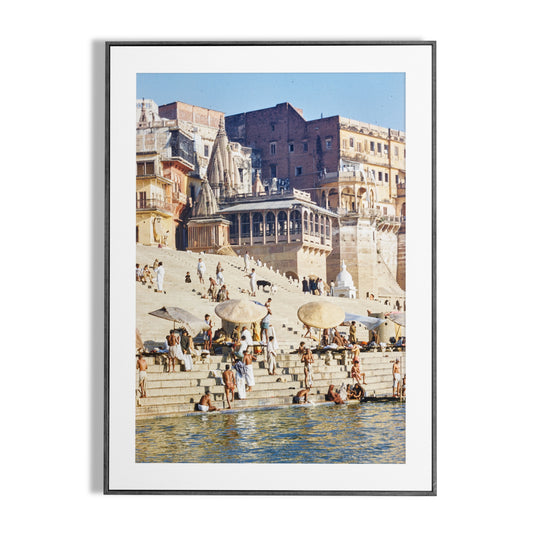 Ghat of Varanasi - circa 1950