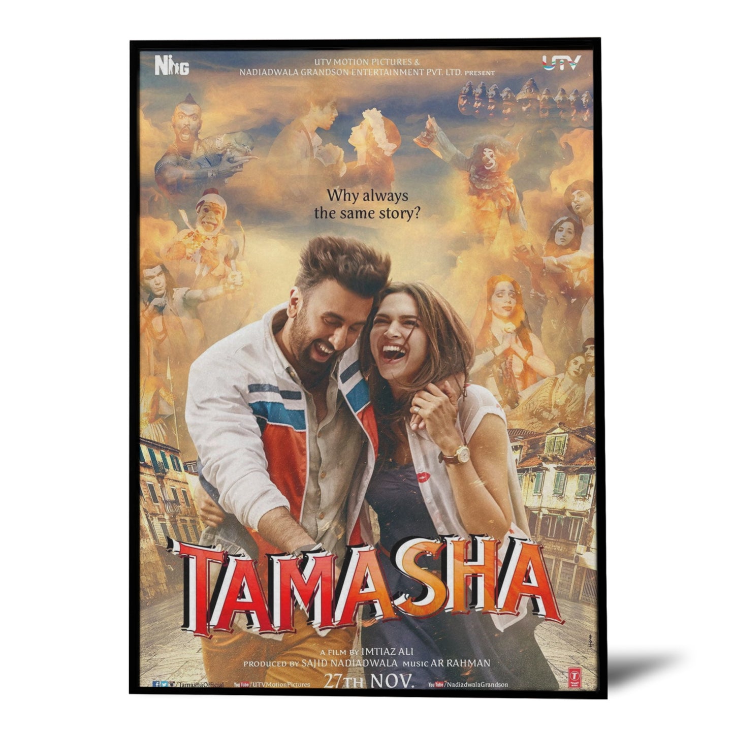 Tamasha Bollywood poster