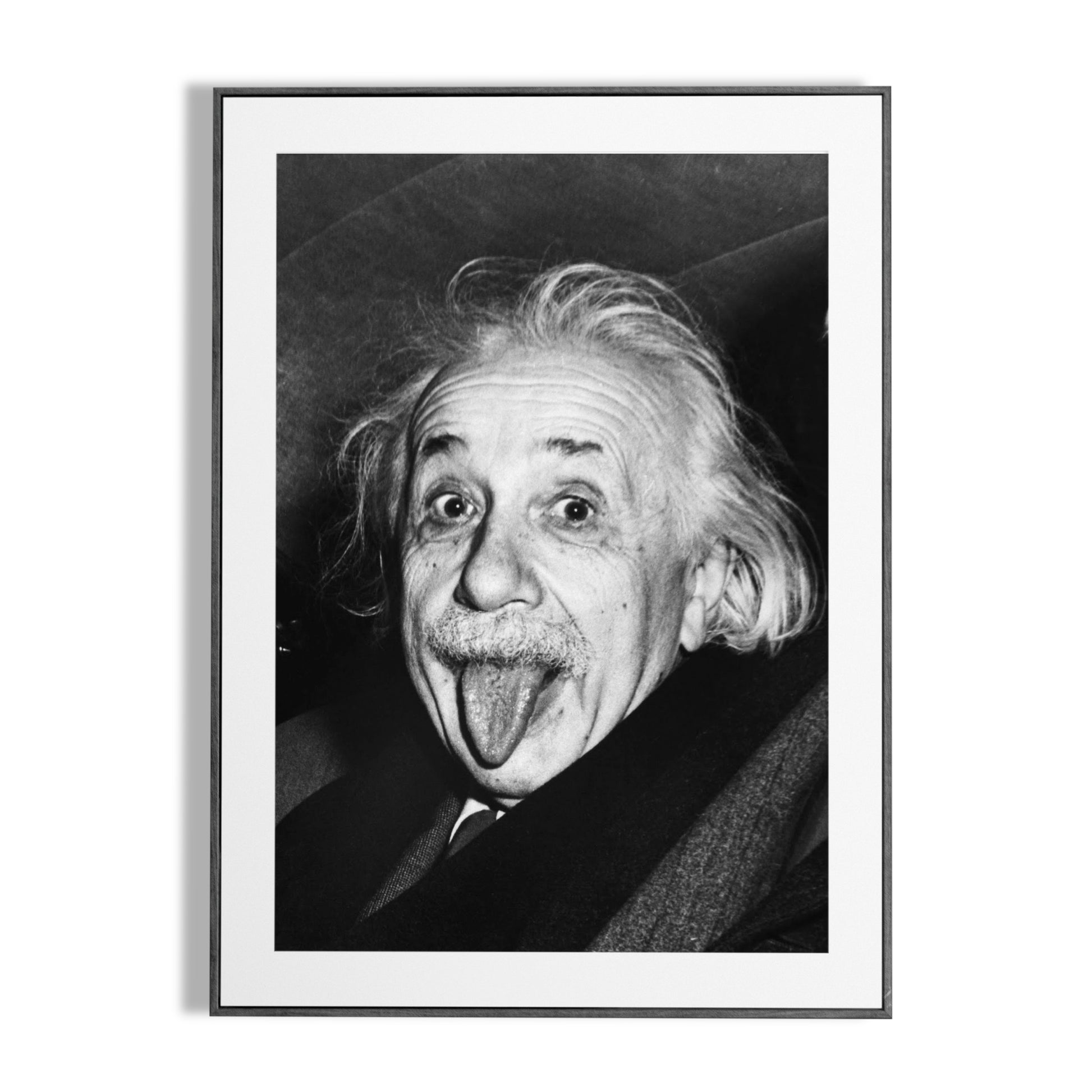 Buy Iconic Albert Einstein sticking his tongue out photo frame