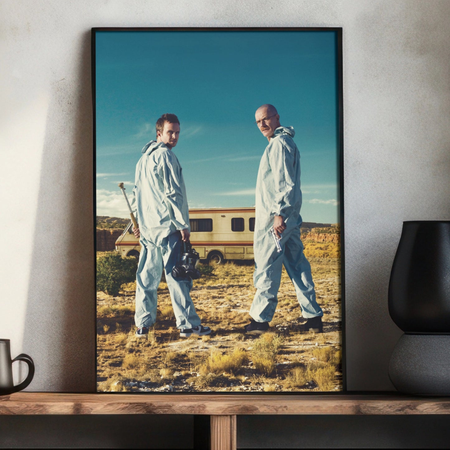 Breaking Bad Poster: Jesse and Walt Standing