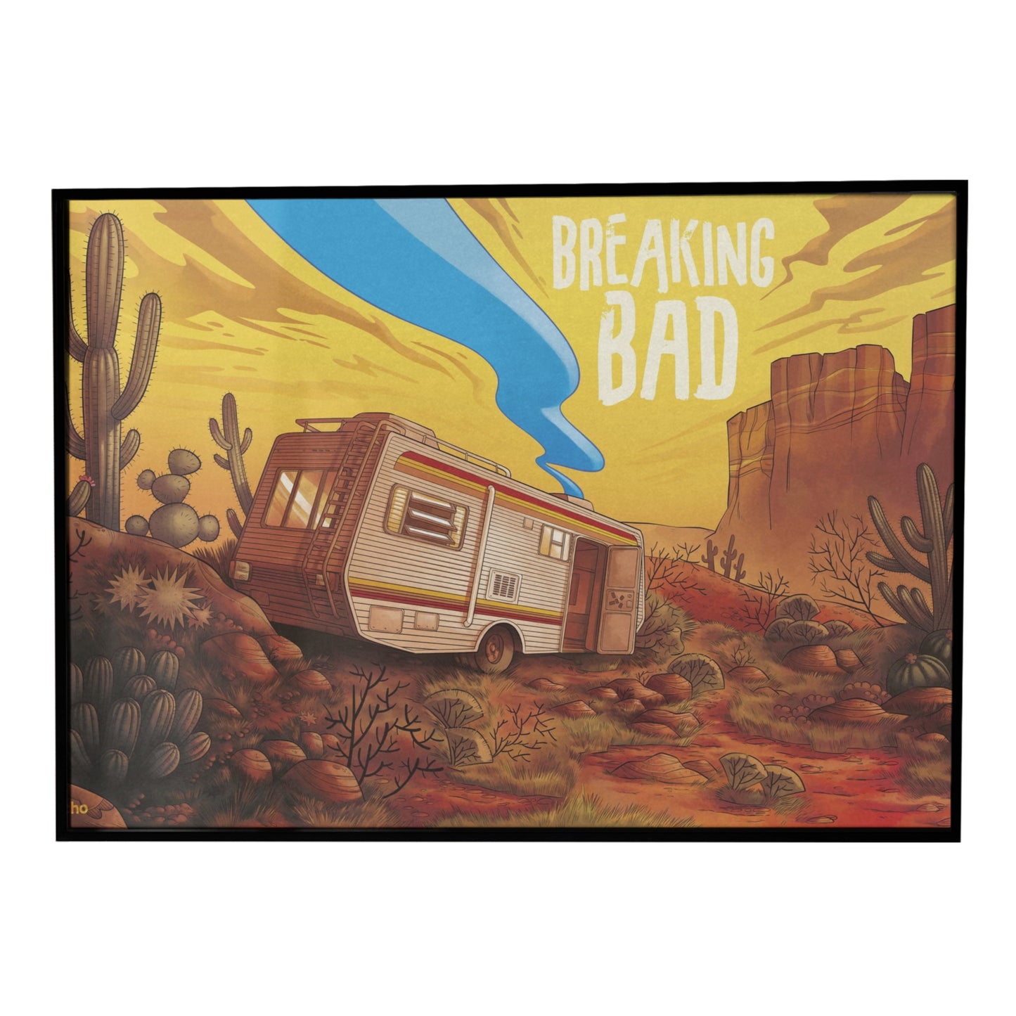 Breaking Bad RV poster