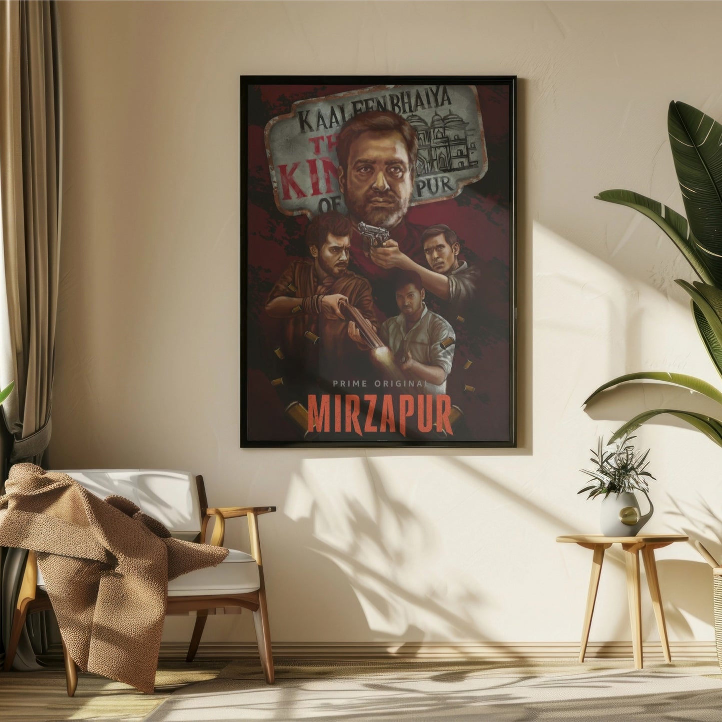 mirzapur poster for bedroom