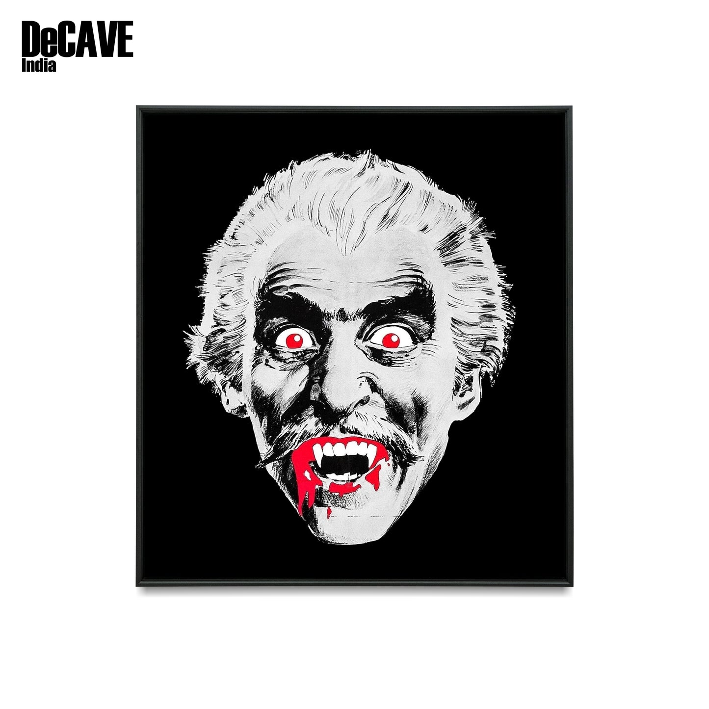 Count Dracula (1970) by Jess Franco Canvas Print With Frame