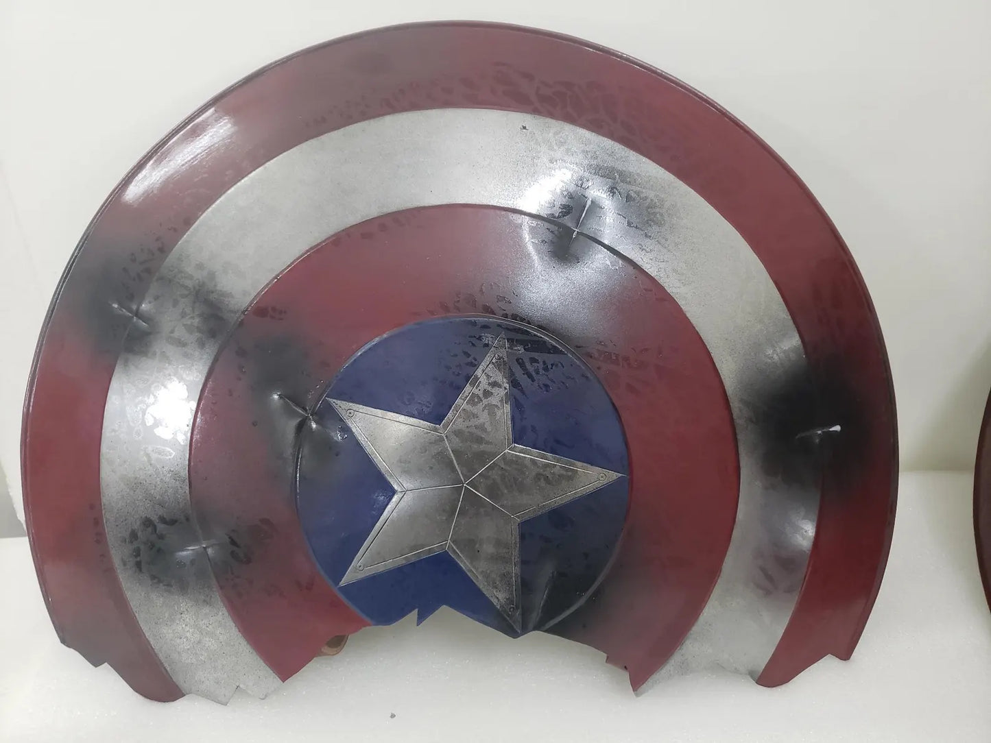 Captain America Broken Shield - Avenger Endgame Shield Replica For Cosplay and Decoration