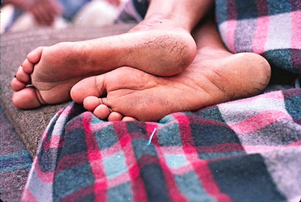 Neem Karoli Baba's Lotus feet