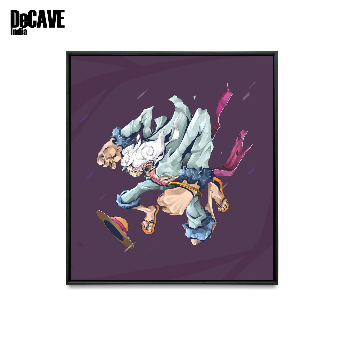 "Monkey D. Luffy: One Piece Adventure" - Illustration Canvas Print