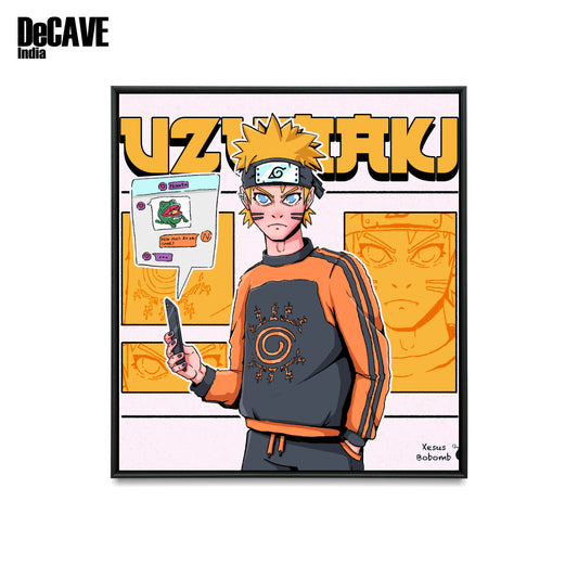 "Naruto Uzumaki: Teenage New Era" - Anime Illustration Print